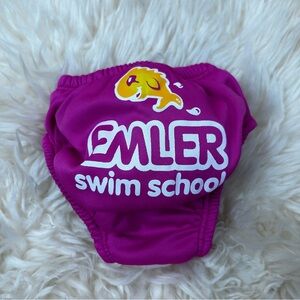 $3/10 Emler Swim School Pink Diaper Sz 6-12 Months